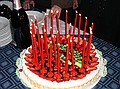un'altra foto alla torta... meritava il bis fotografico