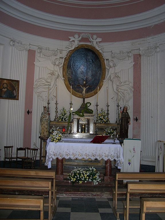 il dentro della cappella.......