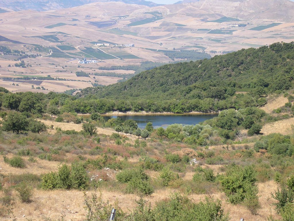 un'altra vista del laghetto.