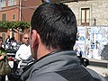 la nuca del police man