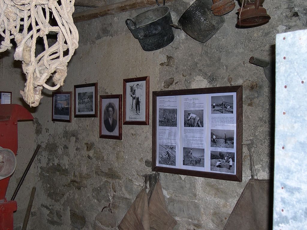 il dentro della casa/stalla
