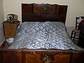 una tipica stanza da letto del tempo