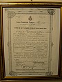 una pagella elementare di fine anno..  si legge "Villarosa - 19 Luglio 1895"