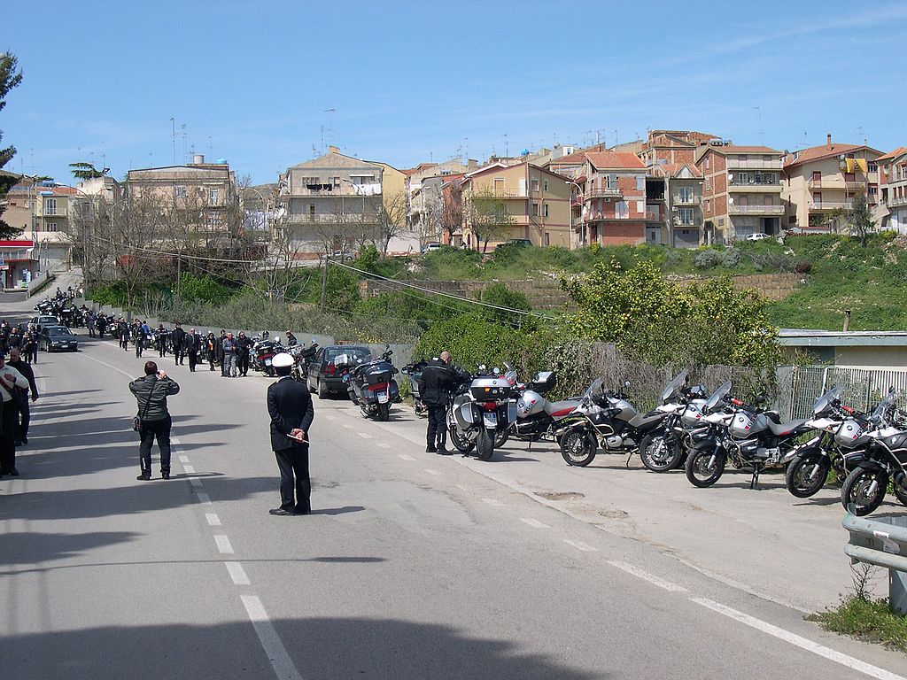 una filiera di moto interminabile