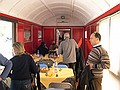 il vagone ristorante dove abbiamo mangiato